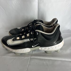 Nike Alpha Huarache Elite 4 MCs Baseball Cleats FD6221-010 Size 13 Black